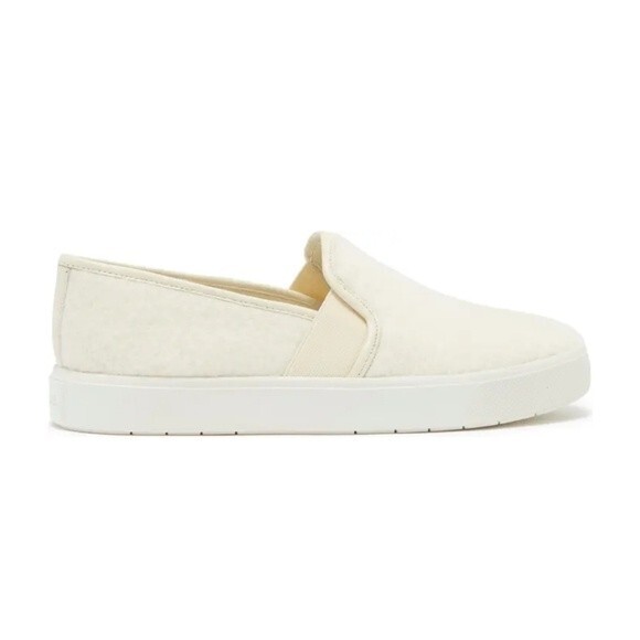 NWT Vince Blair Wool Slip Ons Off white 8 - Picture 2 of 10